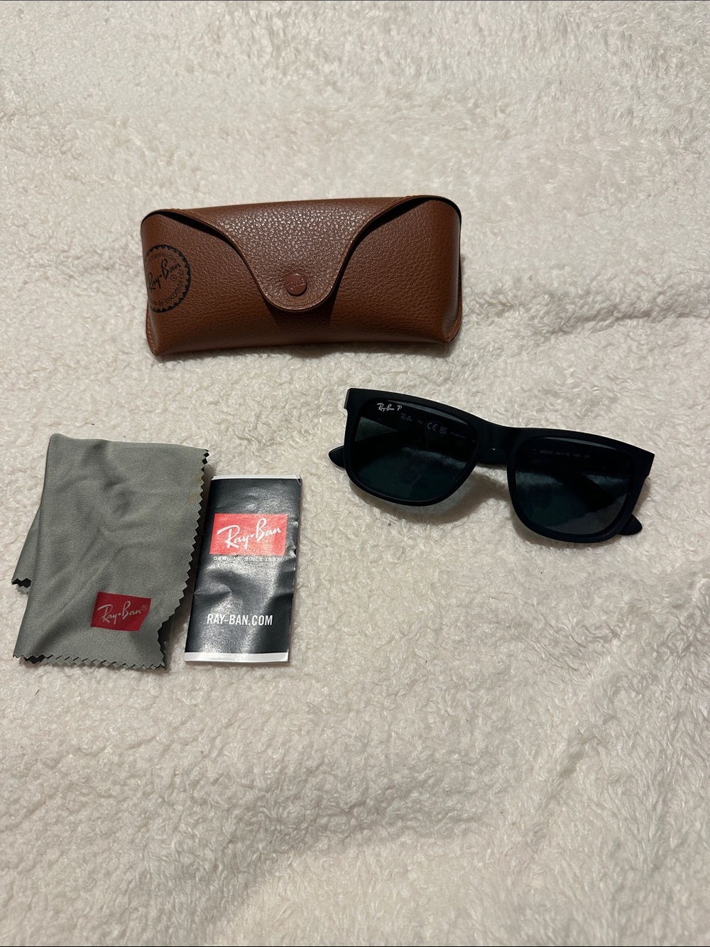 Ray-Ban Black Frame Sunglasses Polarized